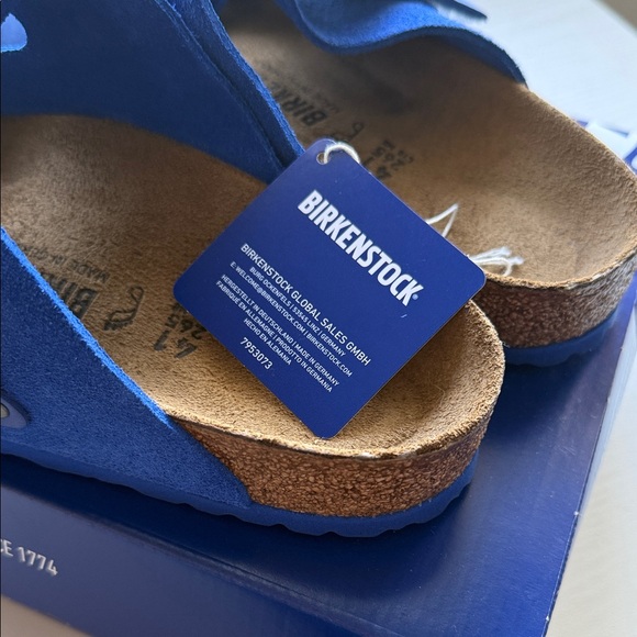 Birkenstock Ultra Blue Two-Strap Suede Sandals - Picture 5 of 6